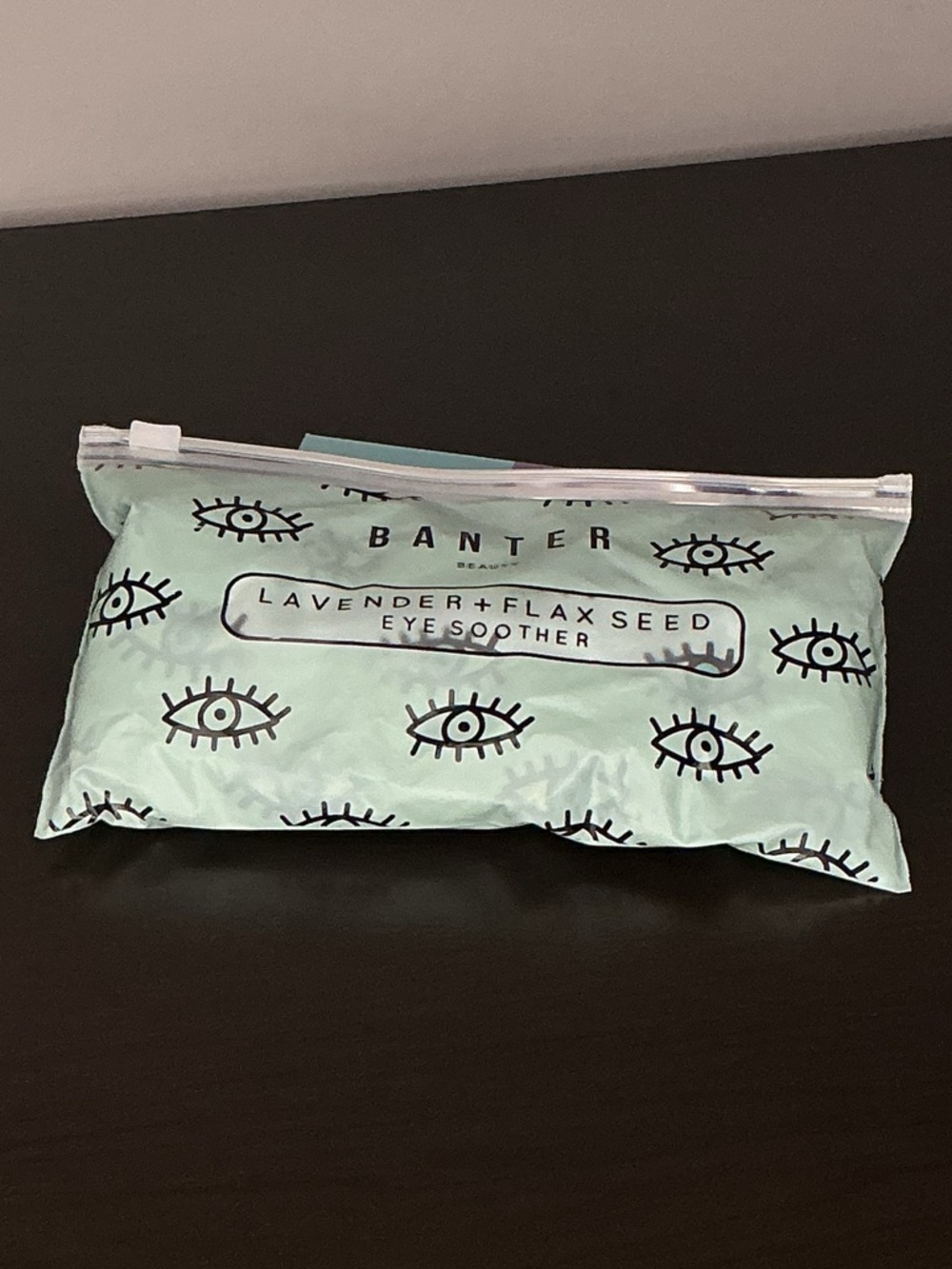 NWT Banter Beauty Lavender + Flax Seed Restorative Eye Soother Pillow